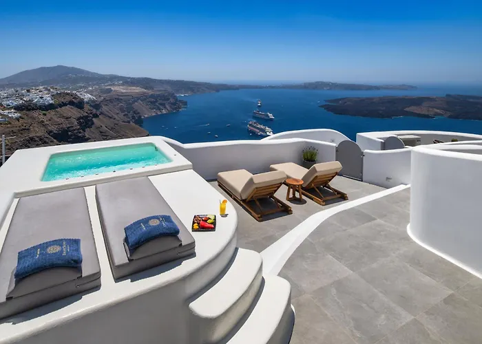 Lägenhetshotell Eteoro Suites Imerovigli (Santorini)