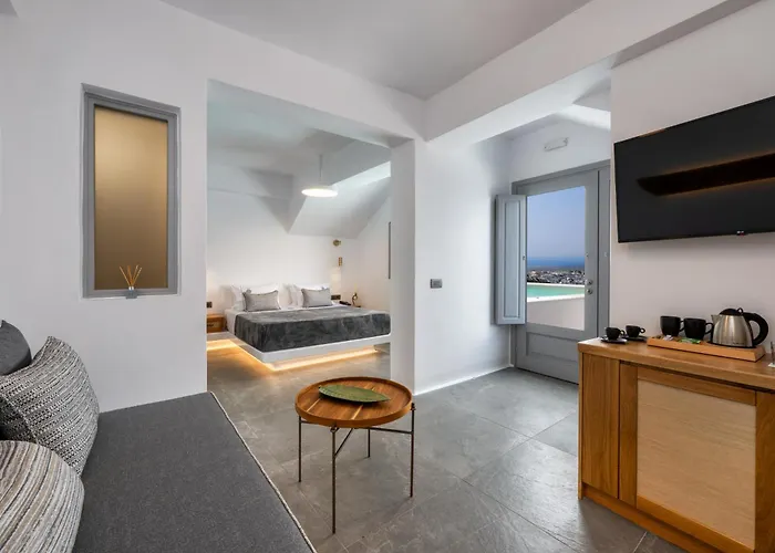 Eteoro Suites Lägenhetshotell Imerovigli (Santorini)
